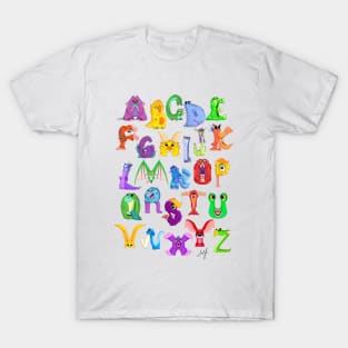 Monster Alphabet T-Shirt